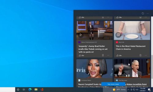 Microsoft Starts Rolling Out News Feed on Windows 10