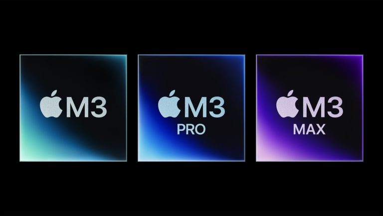 Apple has unveiled 3-nanometer M3, M3 Pro, and M3 Max processors